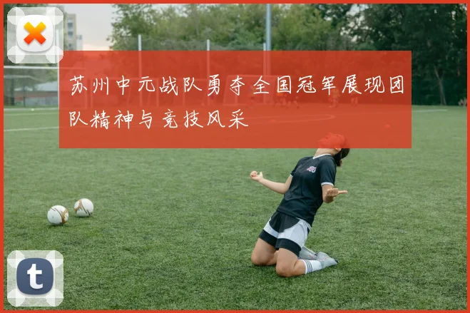 苏州中元战队勇夺全国冠军展现团队精神与竞技风采
